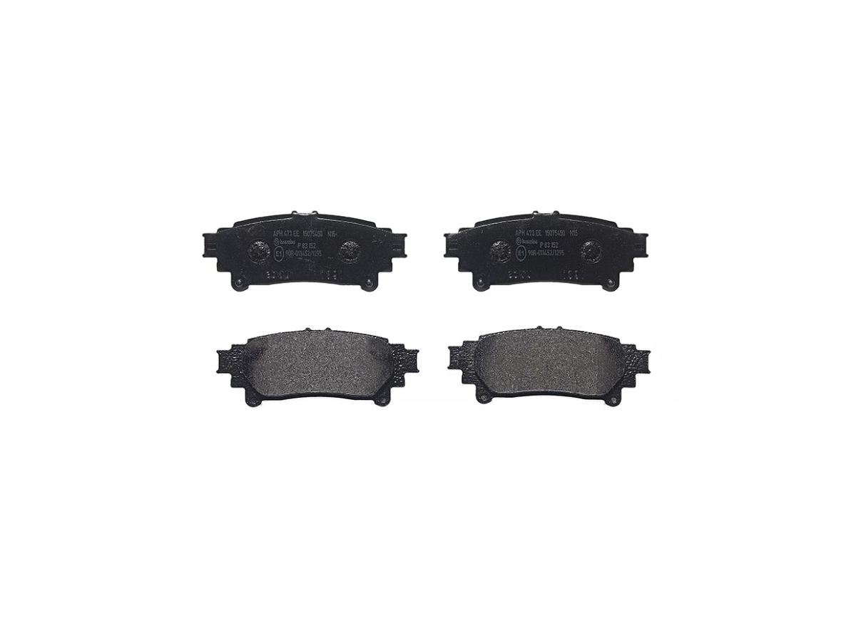 Колодки гальмівні дискові TOYOTA HIGHLANDER / KLUGER (_U5_) 3.5 2013.12- BREMBO (P83152) BREMBO фото 4