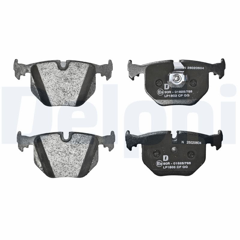 Комплект гальмівних колодок задн , BMW 3 (E46), 5 (E34), 5 (E39), 7 (E38), 8 (E31), X3 (E83), X5 (E53), Z4 (E85), Z4 (E86), Z8 (E52), LAND ROVER RANGE ROVER III 2.0-5.6 01.90-08.12 фото 4