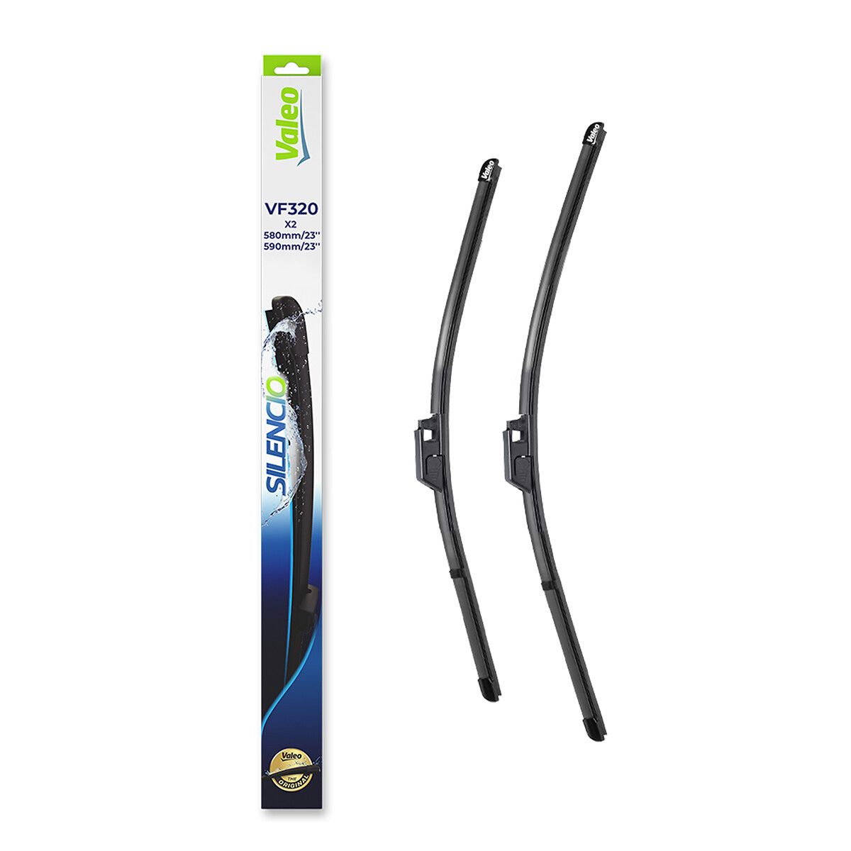 Щітка склоочисника К-Т БАСКАРКАСНИЙ SILENCIO®/590/580 MM/VF320 VALEO (574320) Valeo фото 6
