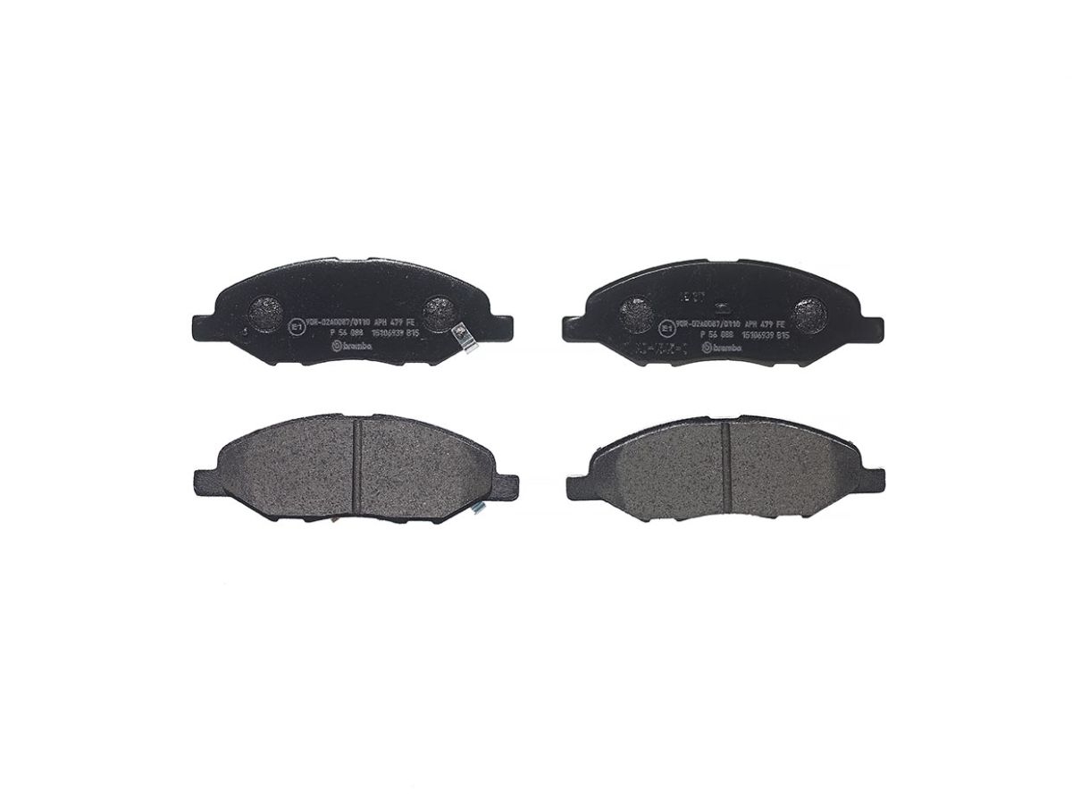 Колодки гальмівні дискові NISSAN NOTE (E11, NE11) 1.6 2005.01-2013.08 BREMBO (P56088) BREMBO фото 4