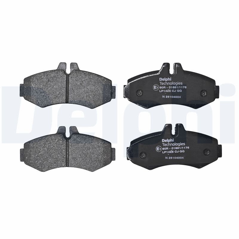 Комплект гальмівних колодок передн , MERCEDES SPRINTER 3-T (B903), SPRINTER 4-T (B904), V (638/2), VITO (W638) 2.0-2.9D 02.95-05.06 фото 3