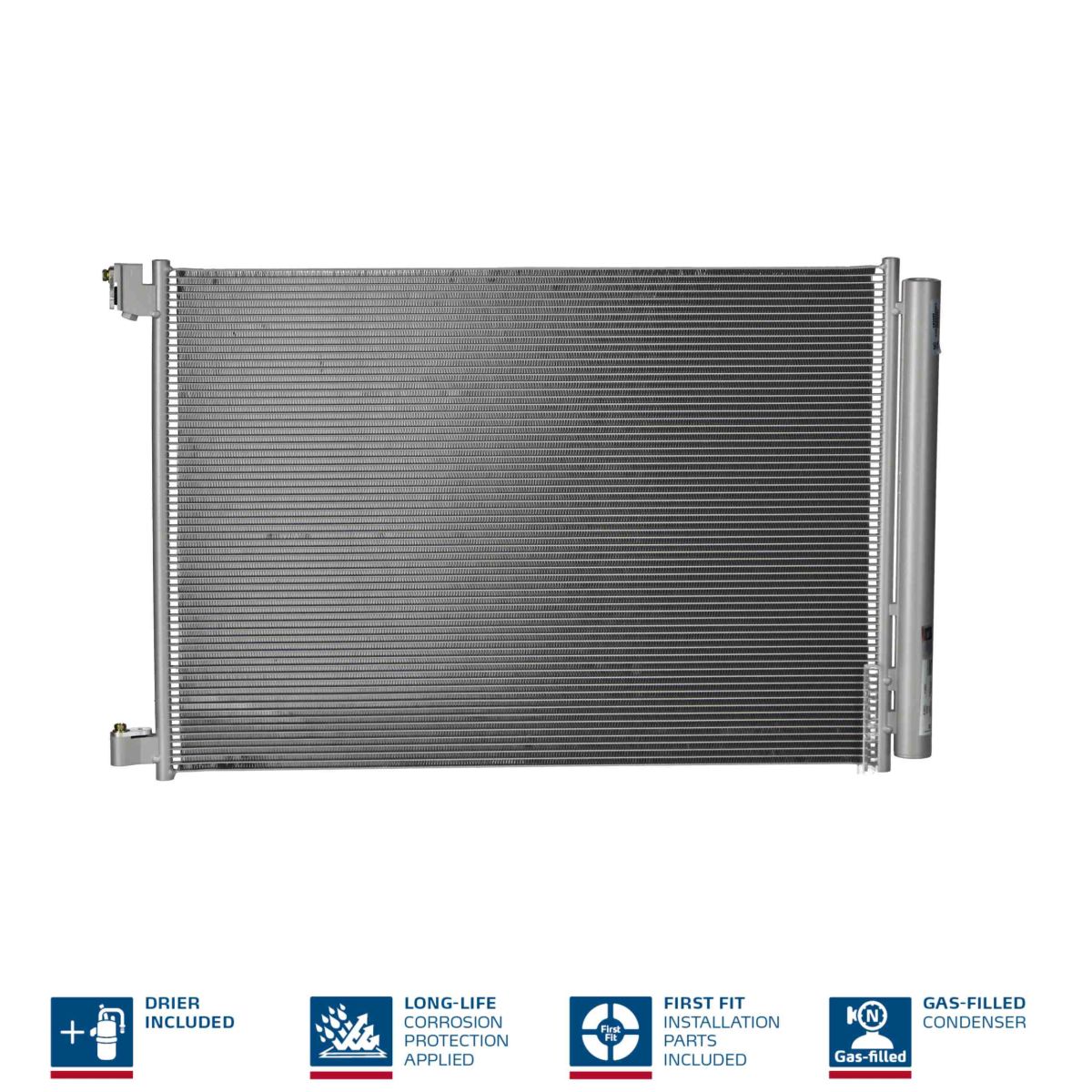 Конденсер кондиціонера MERCEDES C-CLASS W 205 (14-) AMG C 43|MERCEDES C-CLASS W 205 (14- NISSENS (940519) Nissens фото 5