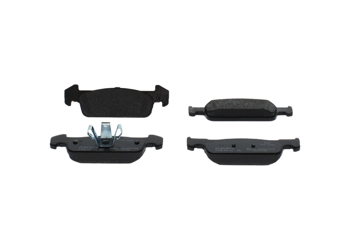 Колодки гальмівні дискові RENAULT SANDERO/STEPWAY II (B8_) 1.0 2013.11- BOSCH (0 986 494 697) Bosch фото 4