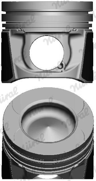 Поршень RENAULT 85.0 M9T 670/672/676/678/680/686/690/692/694/696/698/870/ NURAL (87-435200-00) Nural фото 4