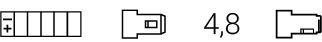 Акумуляторна батарея 1.2Ah (97x43x58/+L) (AGM) MB CLA(C117)/A(W176)/GLA(X156)/ML/GLE(W164)/GL Exide фото 8
