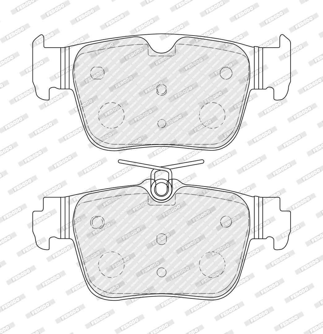 Комплект гальмівних колодок задн , AUDI A3, A3 ALLSTREET, CUPRA FORMENTOR, LEON, LEON SPORTSTOURER, TERRAMAR, SKODA OCTAVIA IV, VW CADDY CALIFORNIA V CAMPER, CADDY V 1.0-2.5 07.19- фото 4