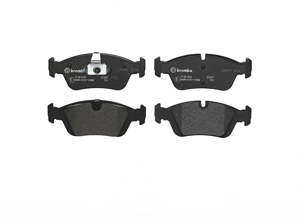 Колодки гальмівні дискові (комплект 4 шт) BMW 3 TOURING (E46) 2.0 1999.06-2005.07 BREMBO (P06024) BREMBO фото 3