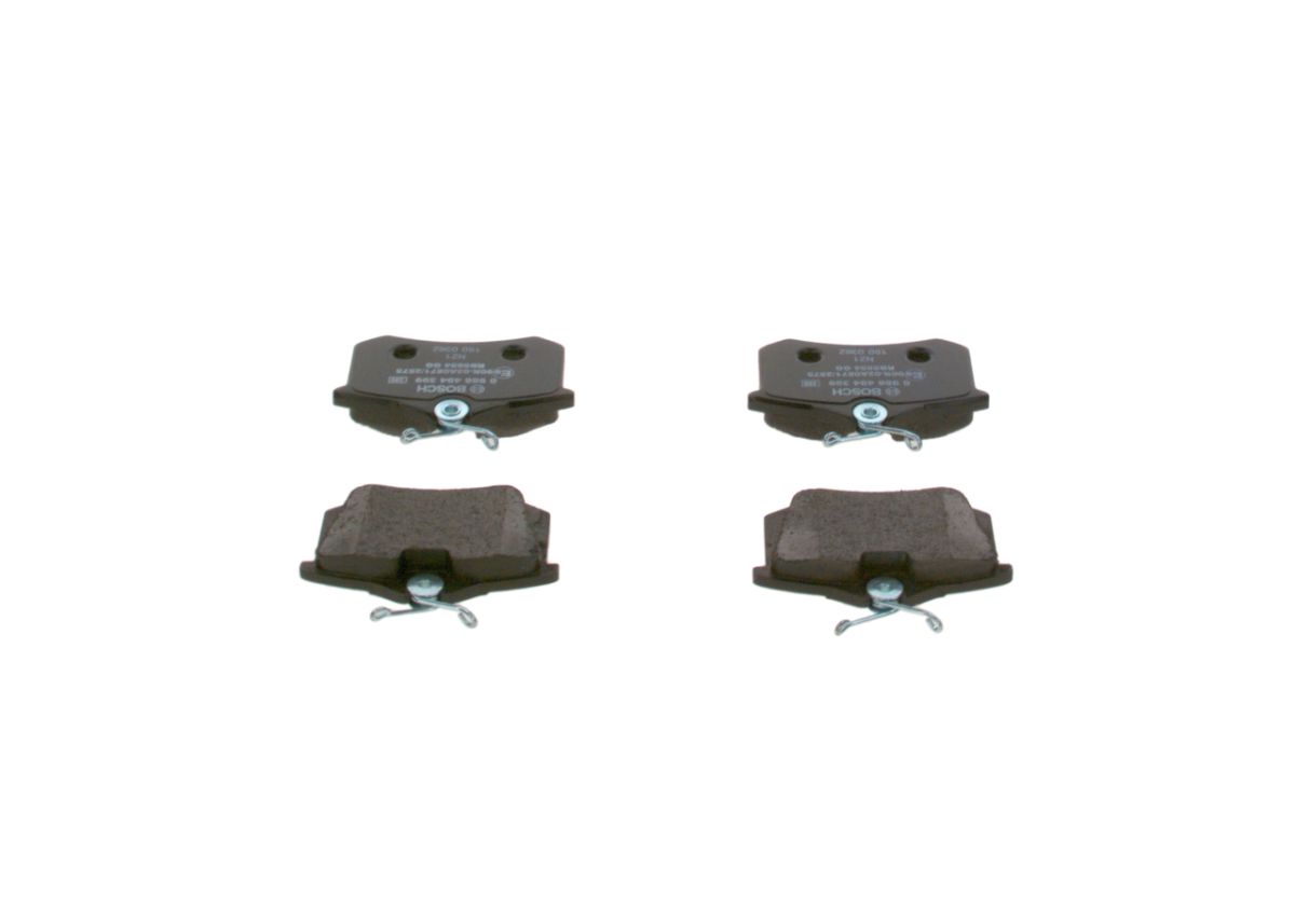 Колодки гальмівні дискові CITROEN C3 PICASSO (SH_) 1.4 2009.02- BOSCH (0 986 494 399) Bosch фото 4