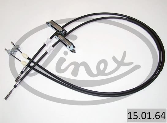 (к-кт 2 шт.) Трос ручника Ford Focus 1.4-2.0 16V 98-04 (2x1765/1585mm) фото 6