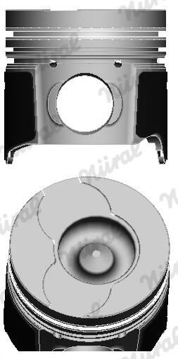 Поршень RENAULT 80.0 1.9TD F9Q730/734/780 97- NURAL (87-101500-00) Nural фото 4