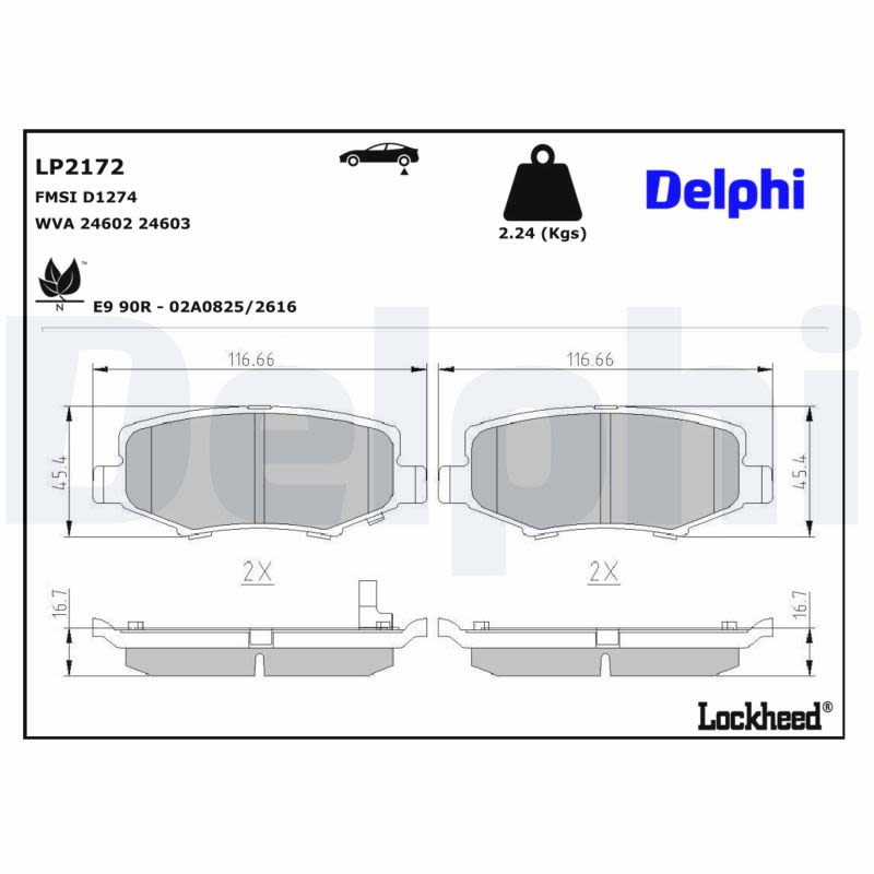 Комплект гальмівних колодок задн , DODGE JOURNEY, NITRO, JEEP CHEROKEE, COMPASS, WRANGLER III 2.4-4.0 08.06- фото 6