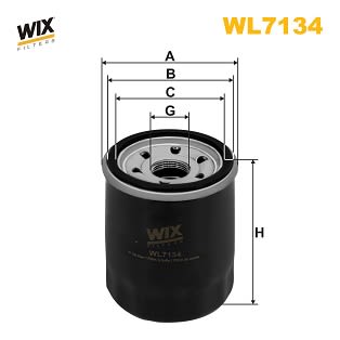 Фільтр масляний Honda Accord/Civic 89- WIX Filters фото 9