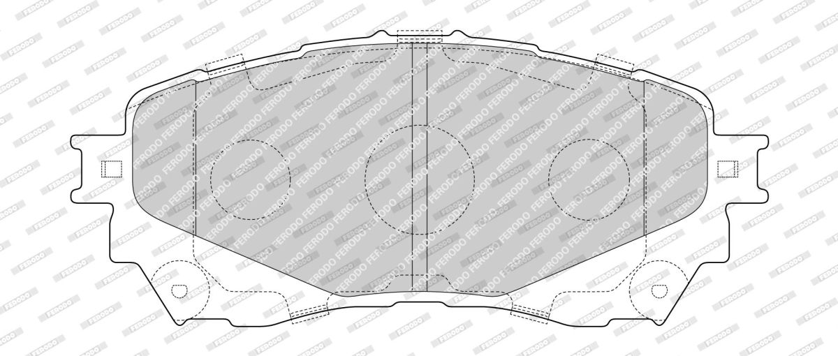 Колодки гальмівні дискові MAZDA 6 ЛІФТБЕК (GJ, GL) 2.5 2012.12- FERODO (FDB4891) Ferodo фото 5