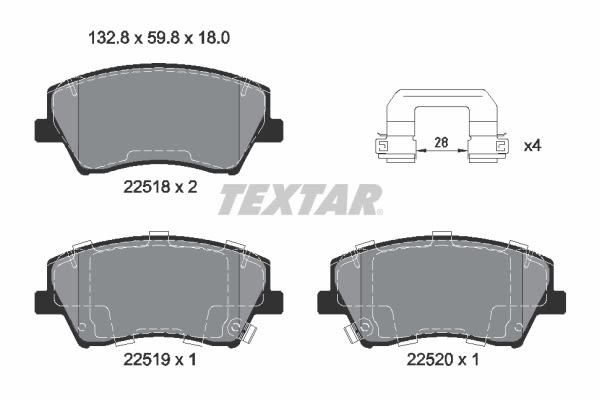 Колодки тормозные (передние) Hyundai Elantra 05- (Mando) (с датчиком) Q+ фото 10