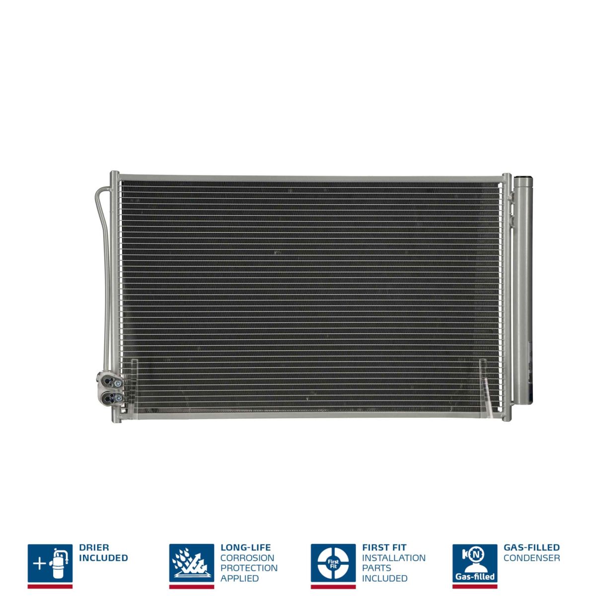 Конденсер кондиціонера MERCEDES VITO III W 447 (14-) 111 CDI|MERCEDES VITO III W 447 (14 NISSENS (941054) Nissens фото 5