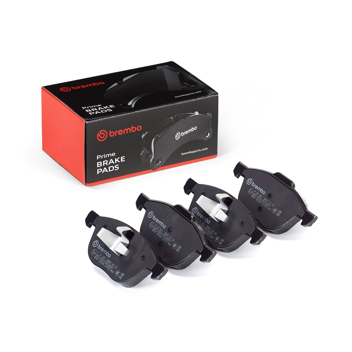 Колодки гальмівні дискові MAZDA 3 ЛІФТБЕК (BK) 1.6 1999.09-2009.12 BREMBO (P24061) BREMBO фото 5
