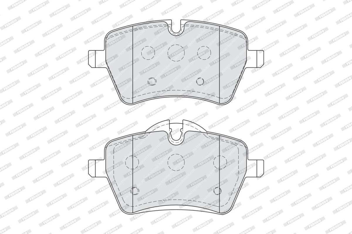 Колодки гальмівні дискові MINI MINI CLUBMAN (R55) 1.6 2006.10-2015.12 FERODO (FDB4080) Ferodo фото 4