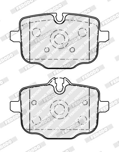 Комплект гальмівних колодок задн , BMW 5 (F10), 5 (F11), 5 (G30, F90), 5 (G31), 6 (F12), 6 (F13), 6 GRAN COUPE (F06), 6 GRAN TURISMO (G32), 7 (G11, G12), 8 (G14, F91), 8 (G15 1.6-Electric 01.10- фото 3