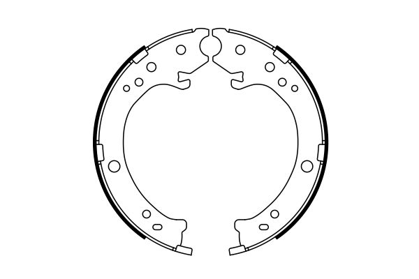 Колодки гальмівні барабанні HONDA CR-V II (RD_) 2.0 2001.09-2007.07 BOSCH (0 986 487 765) Bosch фото 11