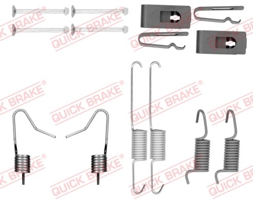 Комплект пружинок колодок ручника Nissan Juke/Qashqai/Toyota Rav IV 06- фото 5