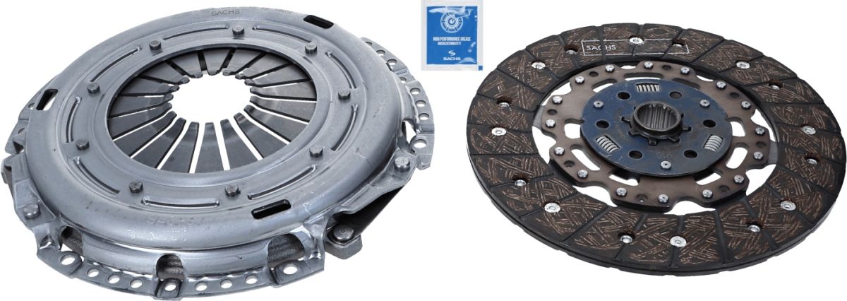 Комплект зчеплення AUDI: A3 (96>2003) 1.9TDI/FORD: GALAXY (2000>2006) 1.9TDI/SEAT: A SACHS (3000 950 070) SACHS фото 5