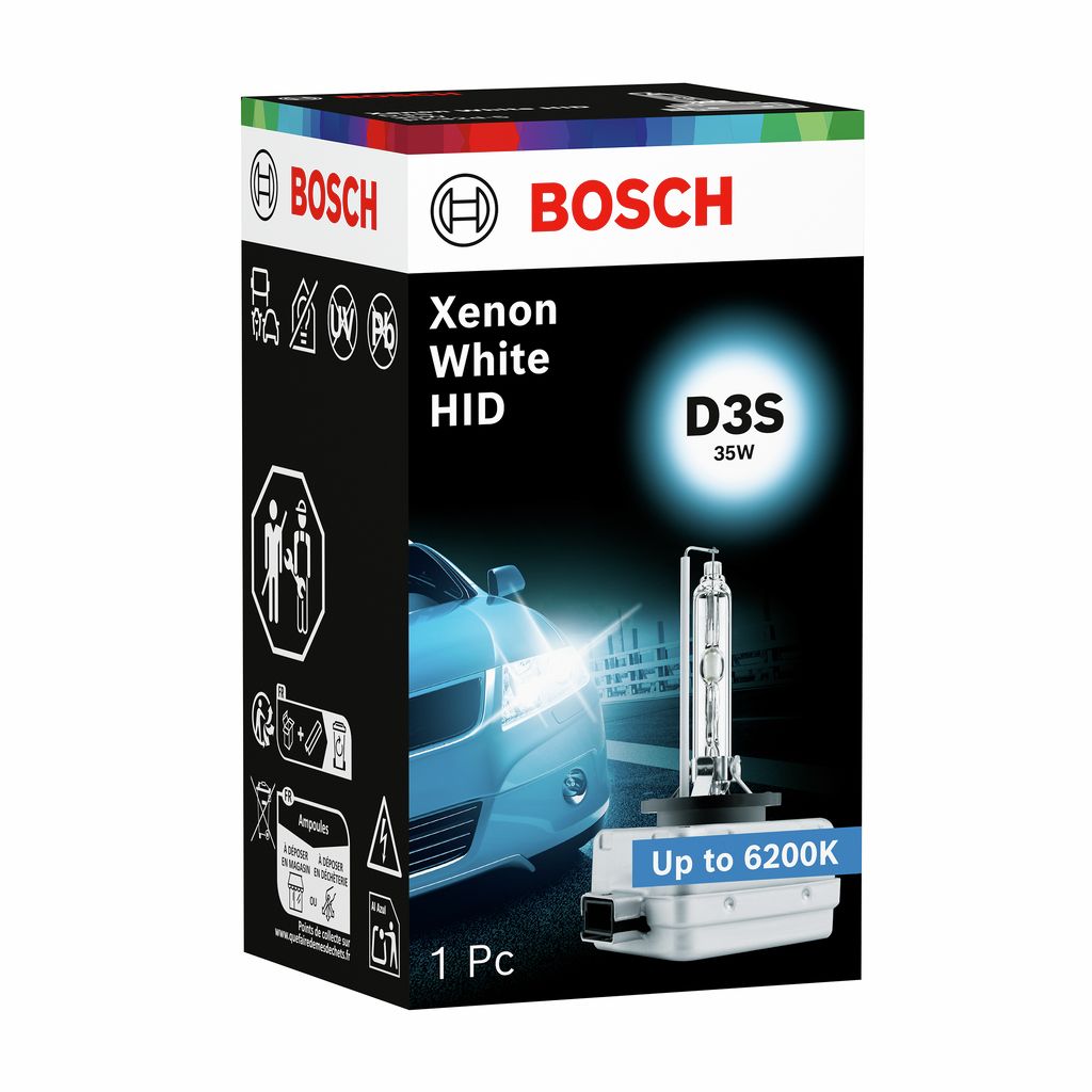 Автолампа D3S 42V 35W PK32d-5 Xenon White HID 6200K фото 5