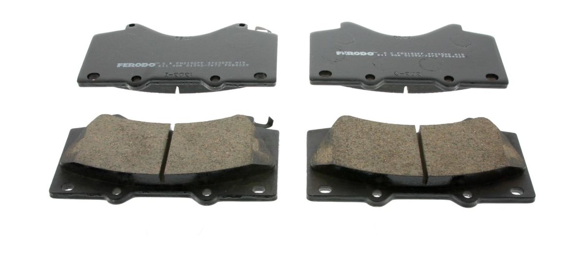 Колодки гальмівні дискові TOYOTA LAND CRUISER PRADO (_J15_) 2.8 2009.07- FERODO (FDB4229) Ferodo фото 6