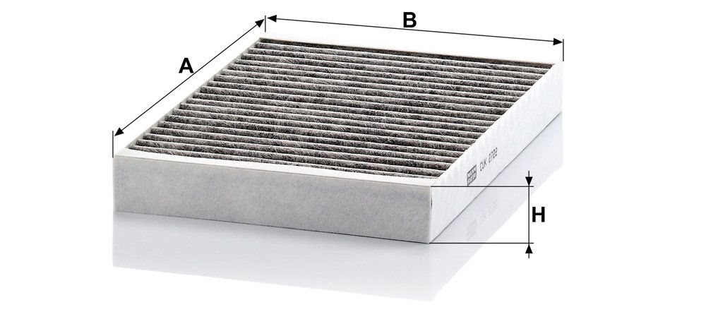 Фільтр салону MB S-class (W221) 05-13/CL (C216) 06-13 (вугільний) (к-кт 2шт.) Mann Filter фото 10