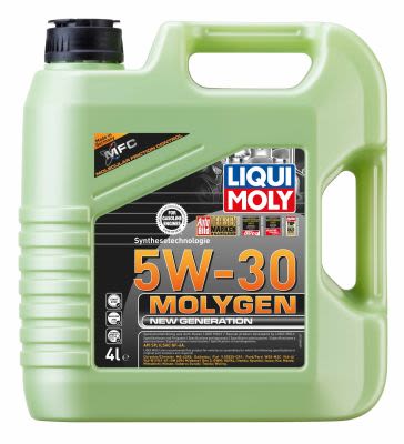 Моторна олива Molygen (4L) , CHRYSLER MS-6395, DEXOS1 GEN3, FIAT 9.55535 CR1, FORD M2C946 A, FORD M2C946 B1, FORD M2C961 A1, GM 6094M