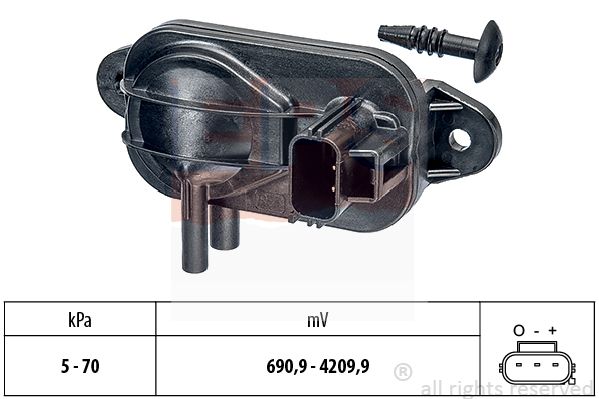 Abgasdruck MEAT /& DORIA 82547 Sensor