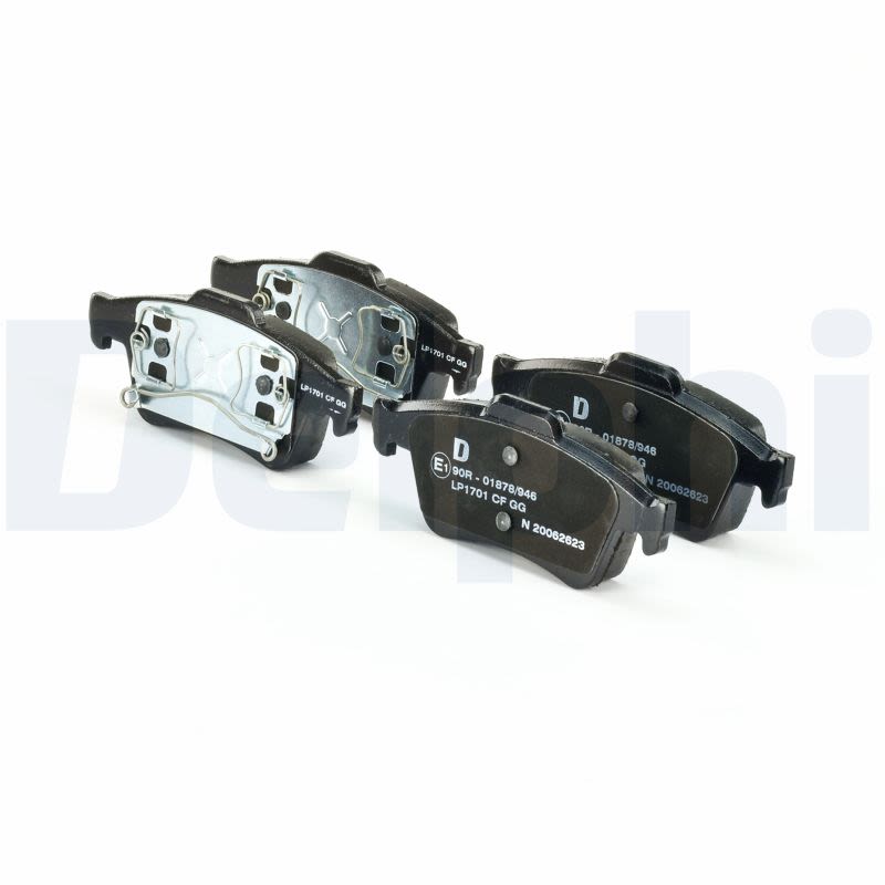 Комплект гальмівних колодок задн , VOLVO C30, C70 II, S40 II, V50, FORD FOCUS C-MAX, TOURNEO CONNECT, TOURNEO COURIER B460, TRANSIT CONNECT, FORD USA FOCUS, NISSAN PRIMERA 1.6-3.5 10.99- фото 4