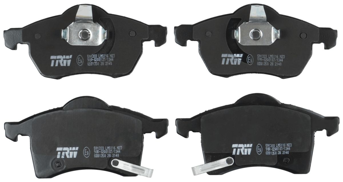 Комплект гальмівних колодок передн , CHEVROLET CORSA, OPEL ASTRA G, ZAFIRA A, ZAFIRA B, SAAB 9-3, 9-5 1.6-3.0D 08.97-04.15 фото 3