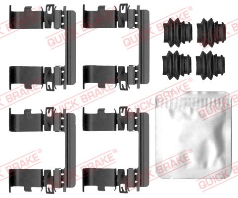 Планка супорта (переднього) прижимна (к-кт) Hyundai Tucson/Kia Sportage V 20- Quick Brake фото 6