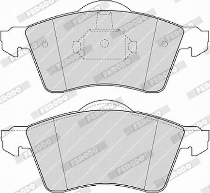 Колодки гальмівні дискові VW TRANSPORTER T4 ФУРГОН (70A, 70H, 7DA, 7DH) 2.5 1990.07-2003.04 FERODO (FVR1163) Ferodo фото 6