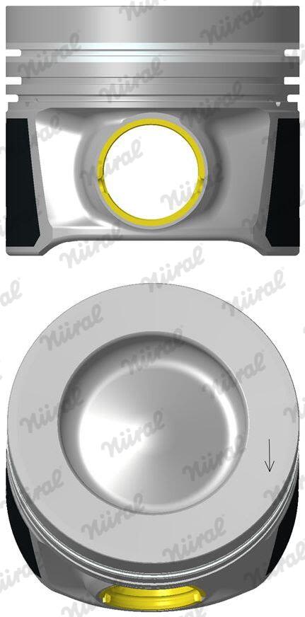 Поршень VW GROUP CXEB. 81.00+0.50 NURAL (87-447507-30) Nural фото 4