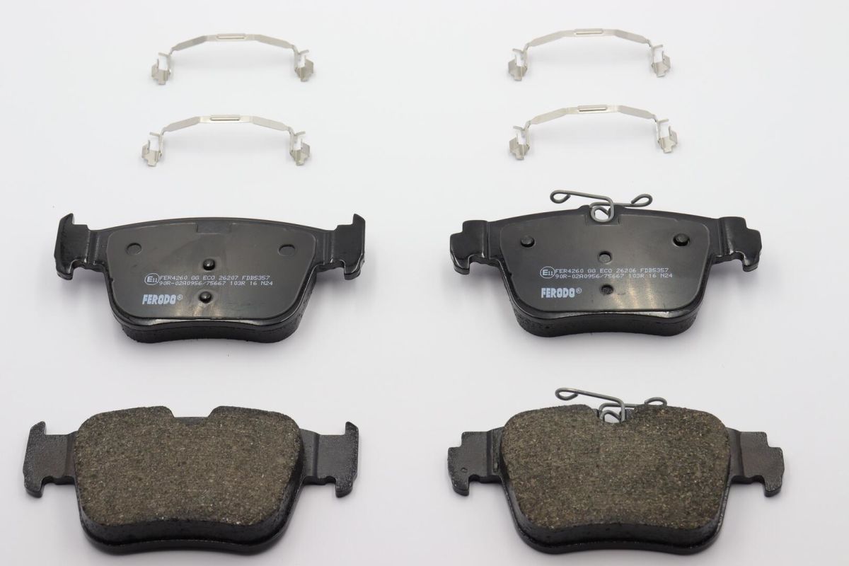 Комплект гальмівних колодок задн , AUDI A3, A3 ALLSTREET, CUPRA FORMENTOR, LEON, LEON SPORTSTOURER, TERRAMAR, SKODA OCTAVIA IV, VW CADDY CALIFORNIA V CAMPER, CADDY V 1.0-2.5 07.19- фото 3