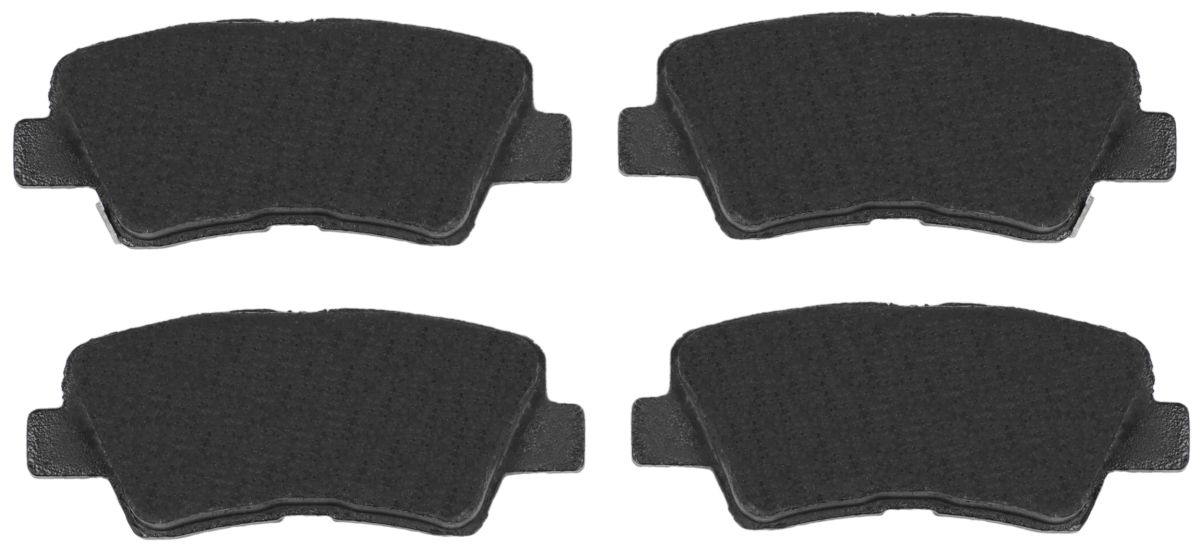 Комплект гальмівних колодок задн , HYUNDAI ACCENT IV, ELANTRA VI, GETZ, I10 II, I10 III, I20 ACTIVE, I20 II, I30, I40 I, I40 I CW, IONIQ, SOLARIS, TUCSON, KIA CARENS IV, CEED 1.0-Electric 08.05- фото 4