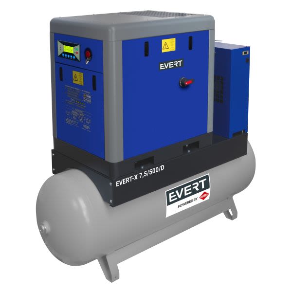 Compressor Screw-type 500l efficiency 970l/min. - EVERT products