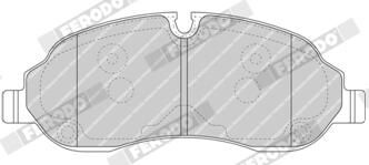 Колодки гальмівні дискові FORD TRANSIT V363 ПЛАТФОРМА/ШАСІ (FED, FFD) 2.2 2013.08- FERODO (FVR4661) Ferodo фото 6