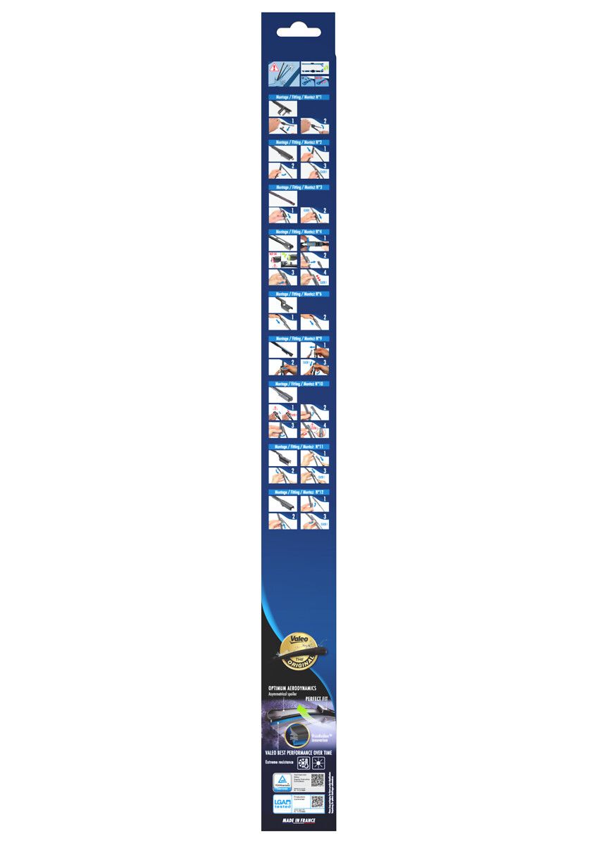 Щітка склоочисника К-Т БАСКАРКАСНИЙ SILENCIO®/600/450 MM/VF828 VALEO (577828) Valeo фото 12