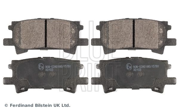 Колодки тормозные (задние) Lexus RX 03-08 фото 7