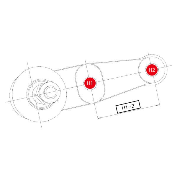 Опора кульова MAZDA 323 80-85 LOW R L CTR (CB0233) CTR фото 8