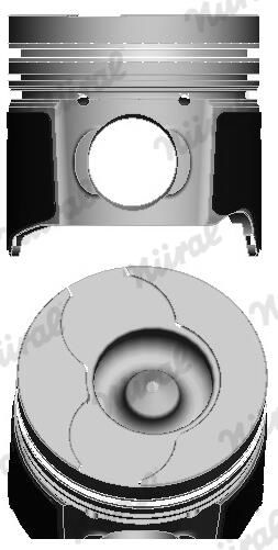 Поршень RENAULT 80.5 1.9TD F9Q730/734/780 97- NURAL (87-101507-00) Nural фото 4