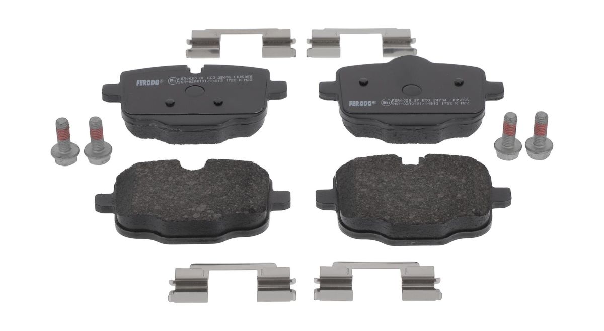 Комплект гальмівних колодок задн , BMW 5 (F10), 5 (F11), 5 (G30, F90), 5 (G31), 6 (F12), 6 (F13), 6 GRAN COUPE (F06), 6 GRAN TURISMO (G32), 7 (G11, G12), 8 (G14, F91), 8 (G15 1.6-Electric 01.10- фото 2