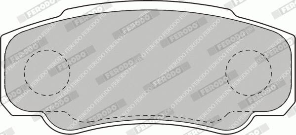 Колодки гальмівні дискові FIAT DUCATO ФУРГОН (244_) 2.3 2001.12- FERODO (FVR1480) Ferodo фото 6
