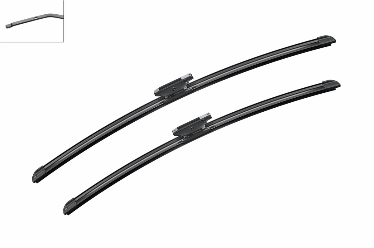 Щітка склоочисника К-Т БЕЗКАРКАСНИЙ AEROTWIN 600/550 MM A424S BOSCH (3 397 007 424) Bosch фото 6