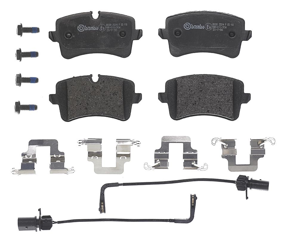 Колодки гальмівні дискові AUDI A7 SPORTBACK (4GA, 4GF) 3.0 2010.07-2018.05 BREMBO (P85118) BREMBO фото 3