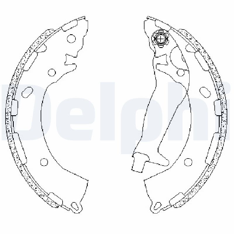 Гальмівна колодка HYUNDAI GETZ, I10 III 1.0-1.6 09.02-