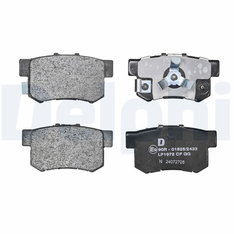 Комплект гальмівних колодок задн , ACURA RDX, RL, TL, HONDA ACCORD IX, ACCORD VIII, CR-V II, CR-V III, CR-V IV, CROSSTOUR I, FR-V, INSPIRE, JAZZ II, ODYSSEY, STEPWGN 1.3D-3.5 06.95- фото 4
