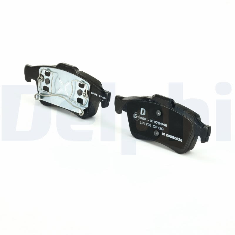 Комплект гальмівних колодок задн , VOLVO C30, C70 II, S40 II, V50, FORD FOCUS C-MAX, TOURNEO CONNECT, TOURNEO COURIER B460, TRANSIT CONNECT, FORD USA FOCUS, NISSAN PRIMERA 1.6-3.5 10.99- фото 2